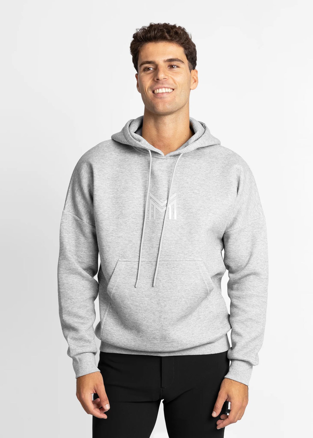 Maximilian Icon Oversized Hoodie Grey