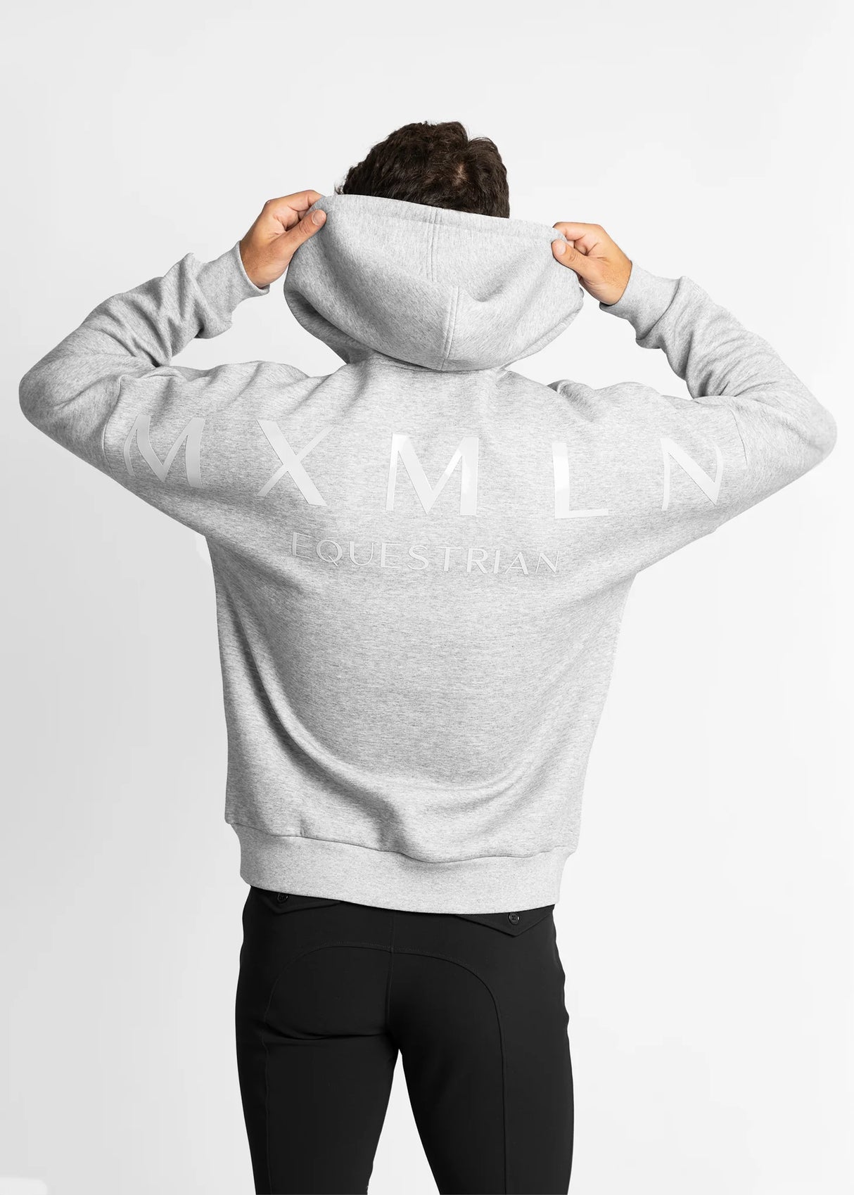 Maximilian Icon Oversized Hoodie Grey