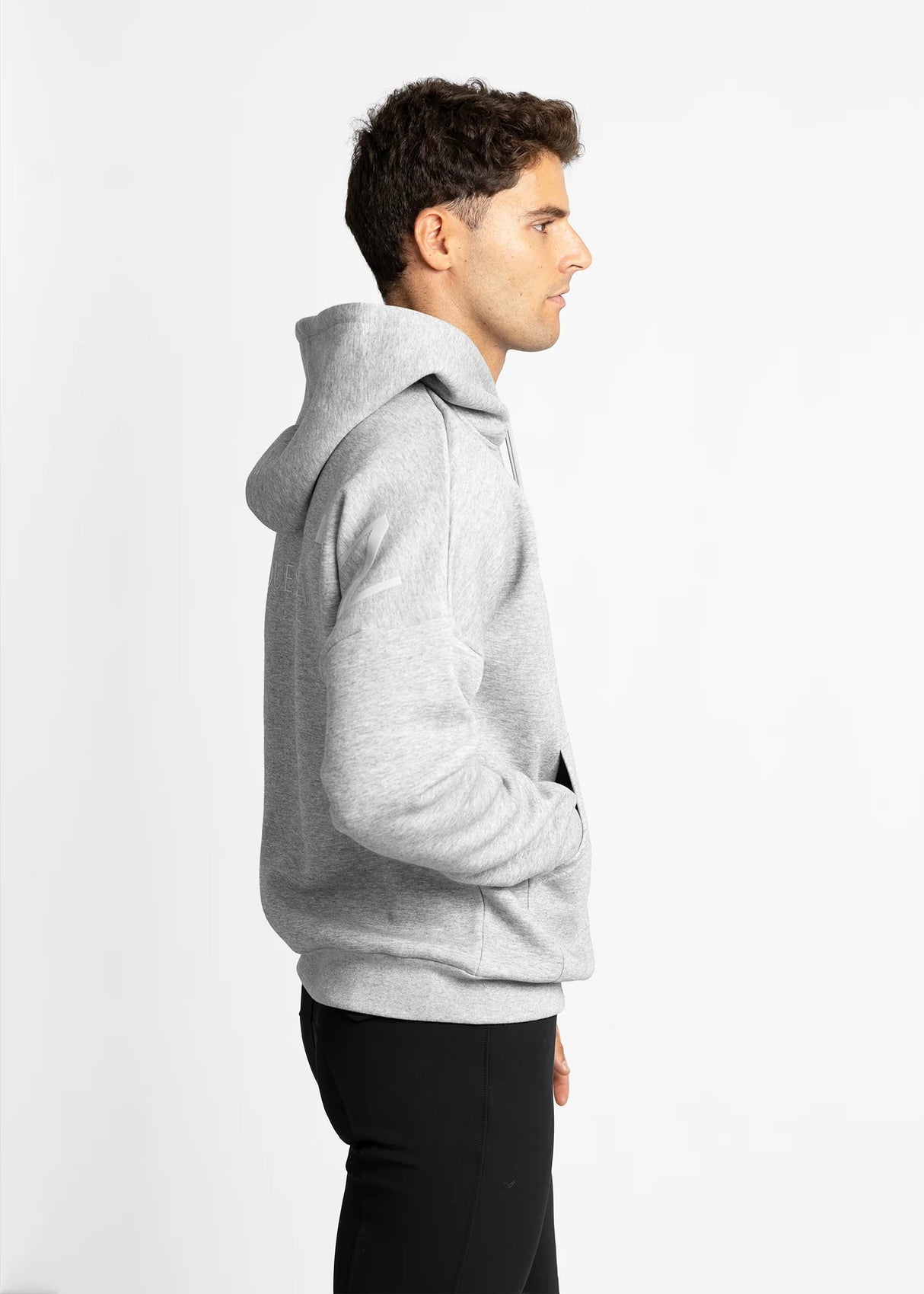Maximilian Icon Oversized Hoodie Grey
