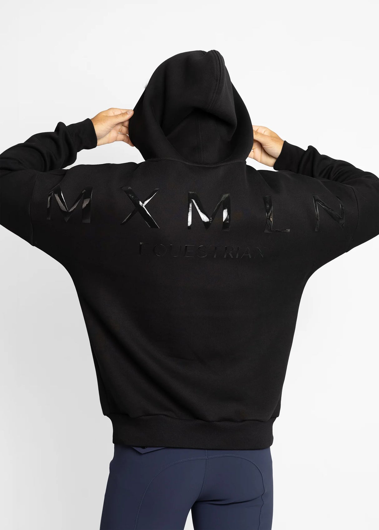 Maximilian Icon Oversized Hoodie Black