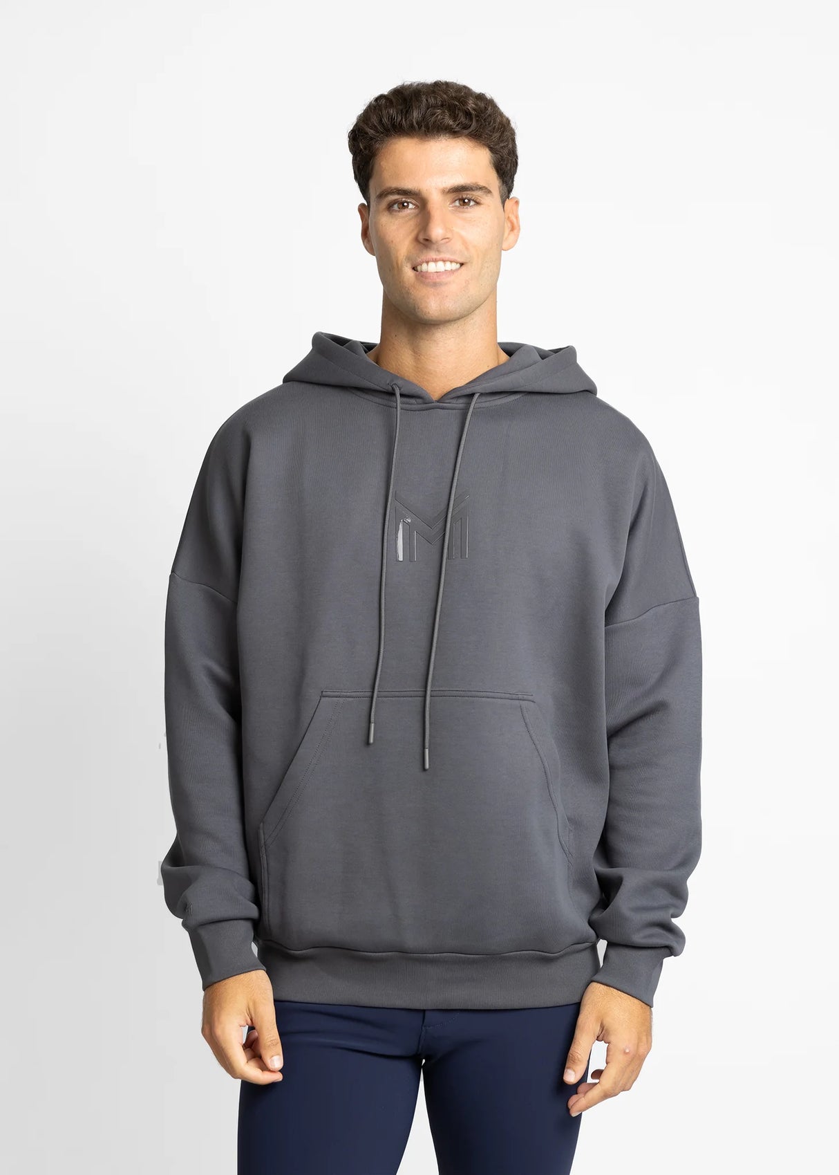 Maximilian Icon Oversized Hoodie Graphite
