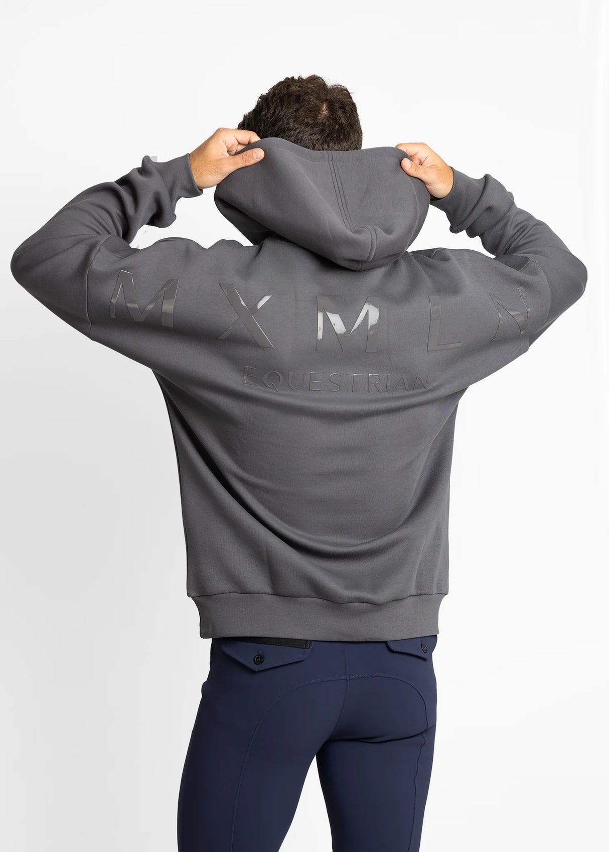 Maximilian Icon Oversized Hoodie Graphite
