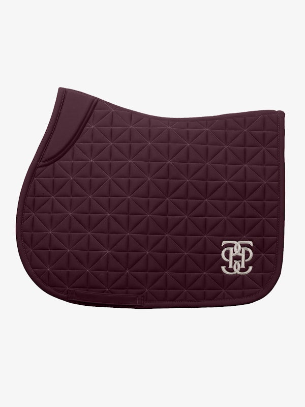 PS of Sweden Diamond Quilt Jump Saddle Pad Plum
