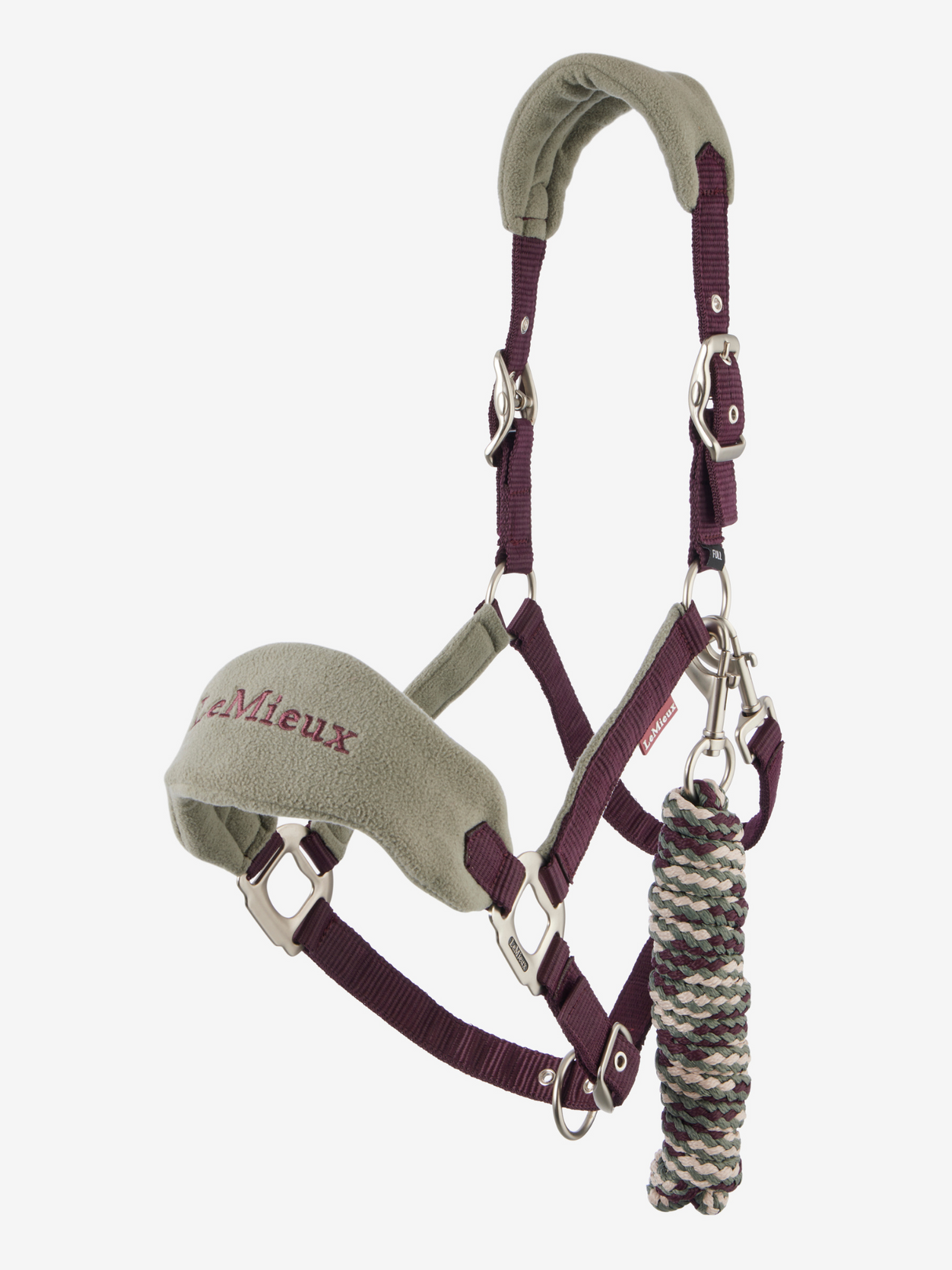 LeMieux Vogue Headcollar & Leadrope Damson