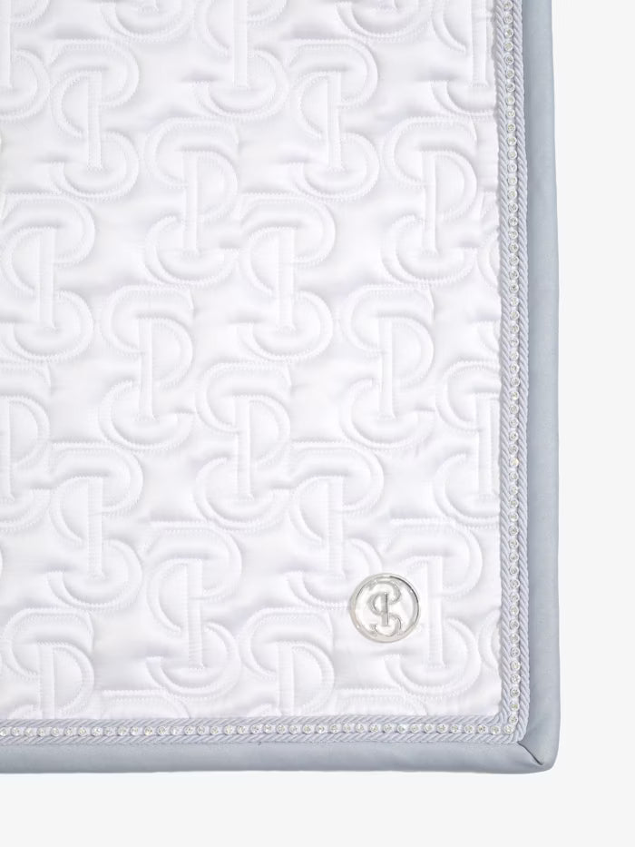 PS of Sweden Crystal Dressage Saddle Pad White