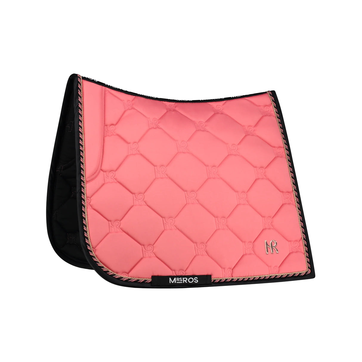 Mrs Ros Charmer Dressage Saddle Pad Coral