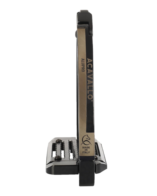 Acavallo Arena AluPro Stirrups Total Black