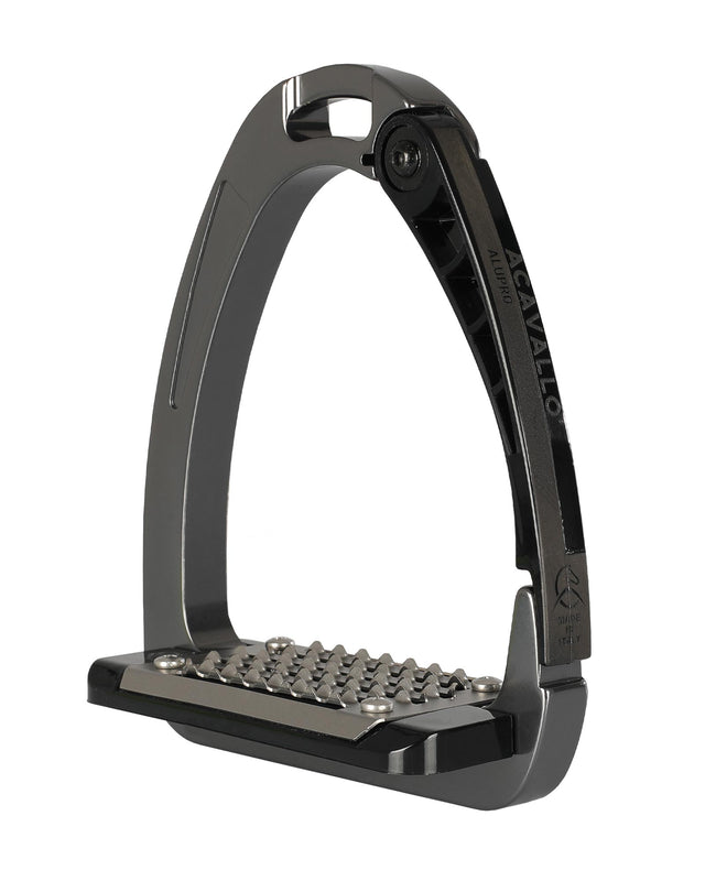 Acavallo Arena AluPro Stirrups Titanium