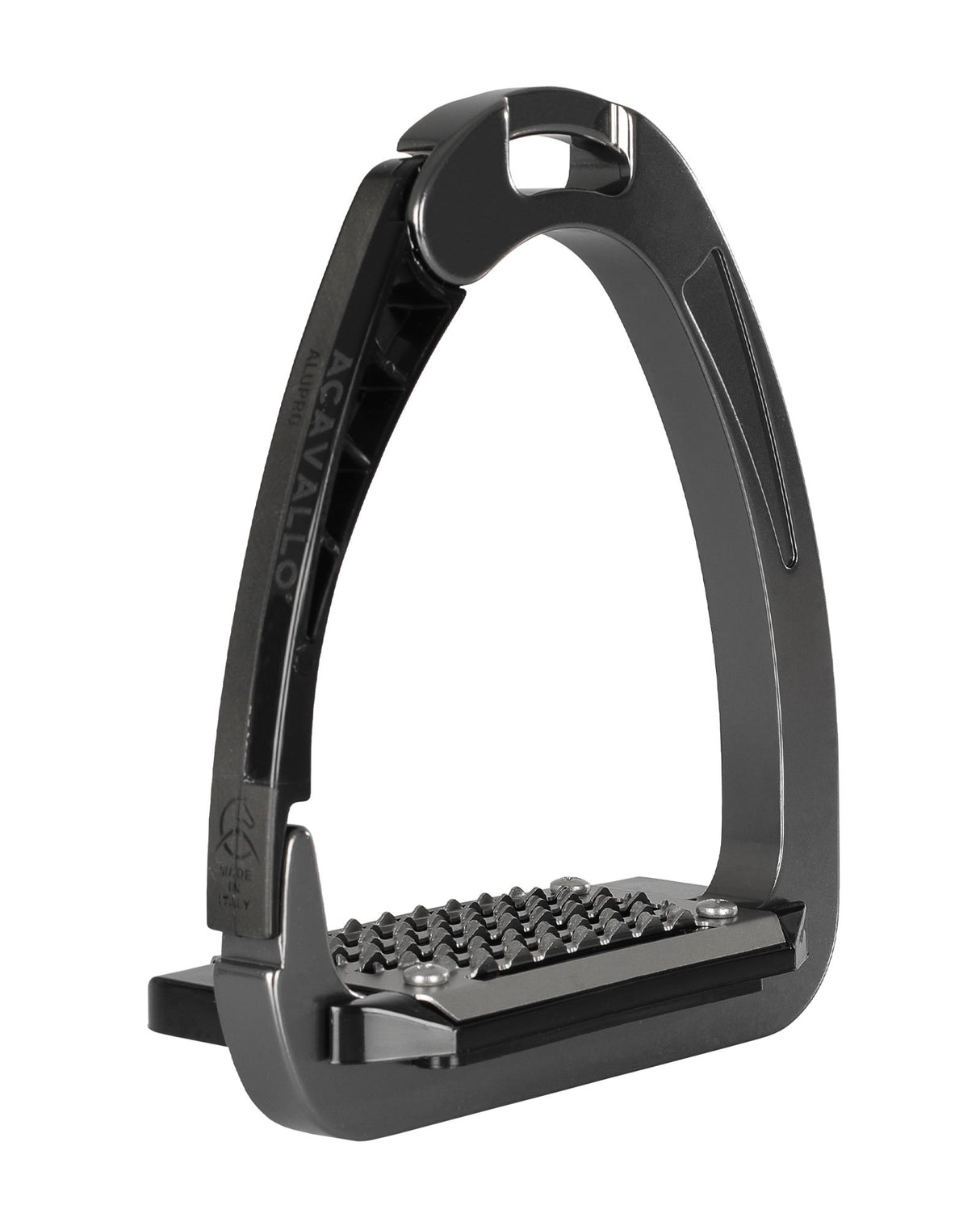 Acavallo Arena AluPro Stirrups Titanium