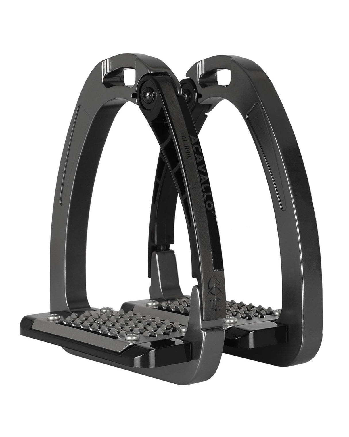 Acavallo Arena AluPro Stirrups Titanium