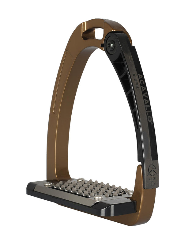Acavallo Arena AluPro Stirrups Bronze