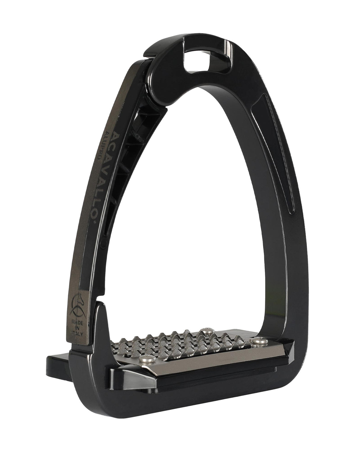 Acavallo Arena AluPro Stirrups Charcoal