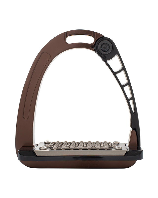 Acavallo Arena AluPro Junior Stirrups Brown