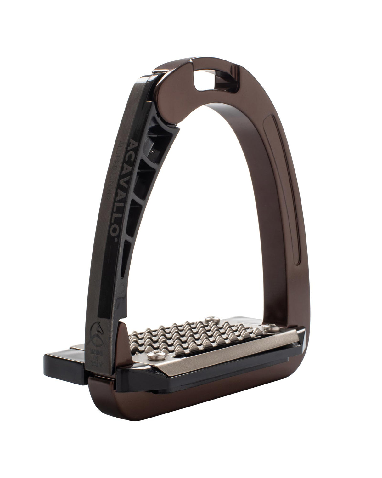 Acavallo Arena AluPro Junior Stirrups Brown
