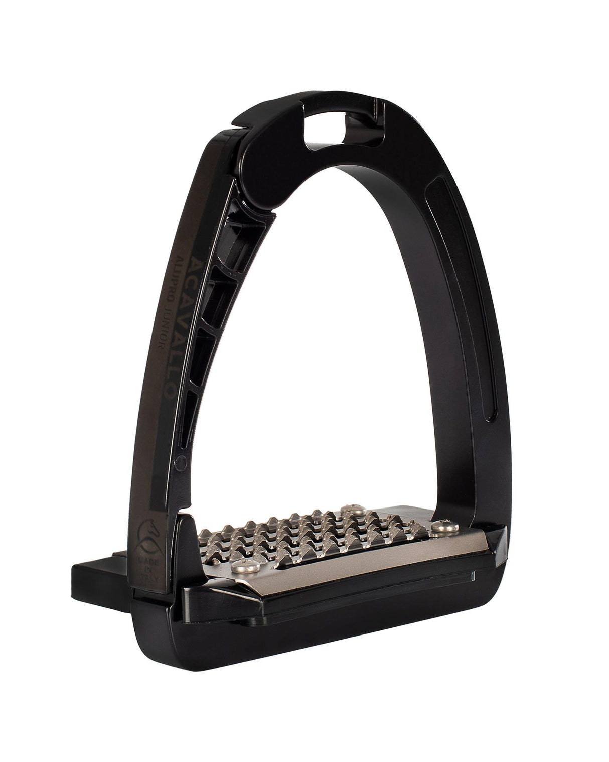 Acavallo Arena AluPro Junior Stirrups Black