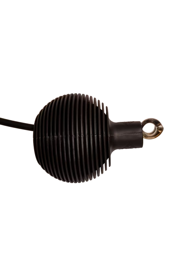 Kentucky Horsewear Lead & Wall Protection Rubber Ball Pro Black