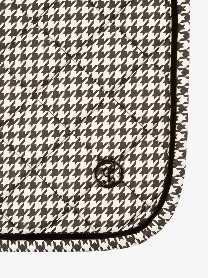 PS of Sweden Houndstooth Jump Saddle Pad Black