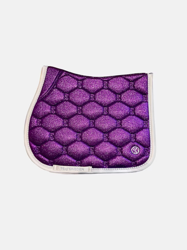 PS of Sweden Stardust Pearl Jump Saddle Pad Sparkly Violet