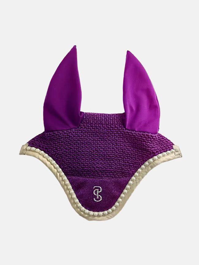 PS of Sweden Stardust Pearl Ear Bonnet Sparkly Violet