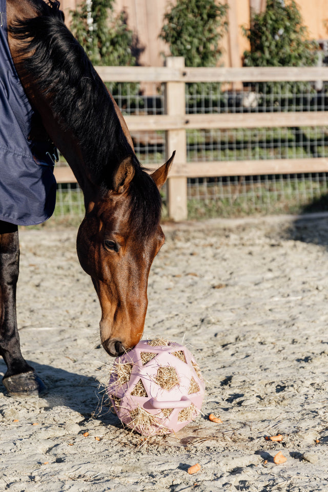 Kentucky Relax Horse Play & Hay Ball Old Rose