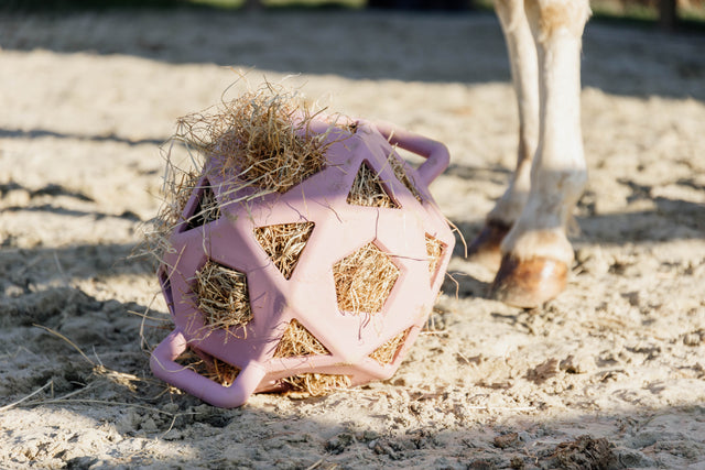 Kentucky Relax Horse Play & Hay Ball Old Rose