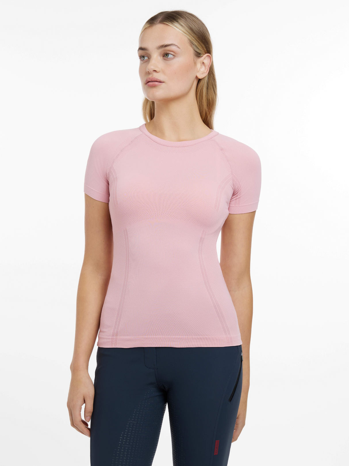 LeMieux Britney Seamless Short Sleeve Top Blossom