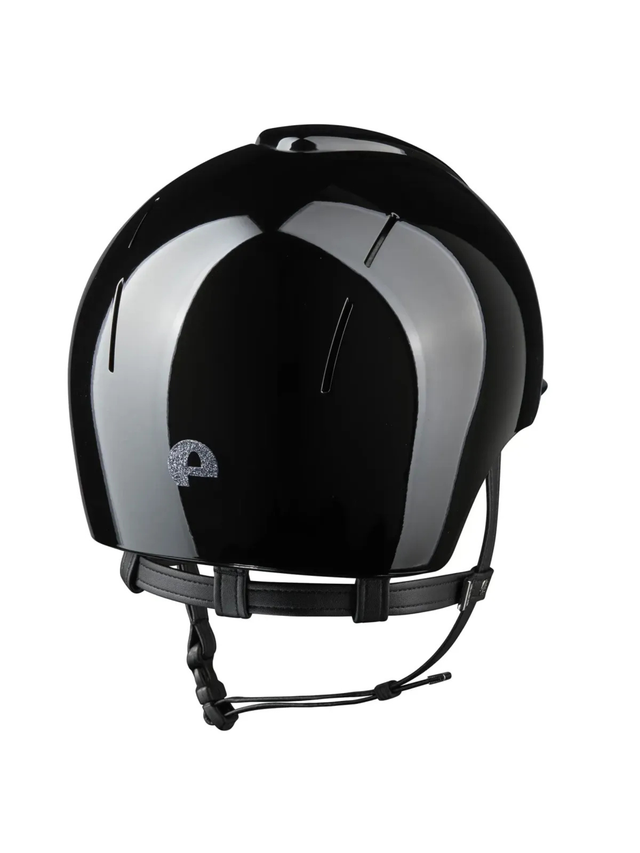 KEP Smart Nova Helmet Metal Polish Black - Silver Star