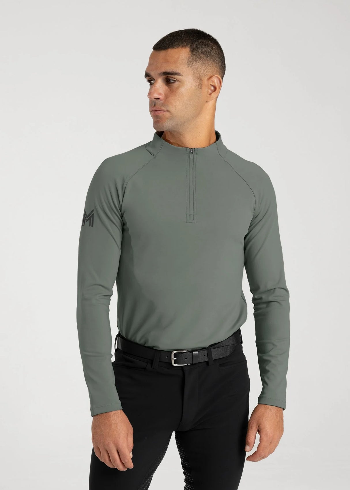 Maximilian Code Long Sleeve Base Layer Ivy