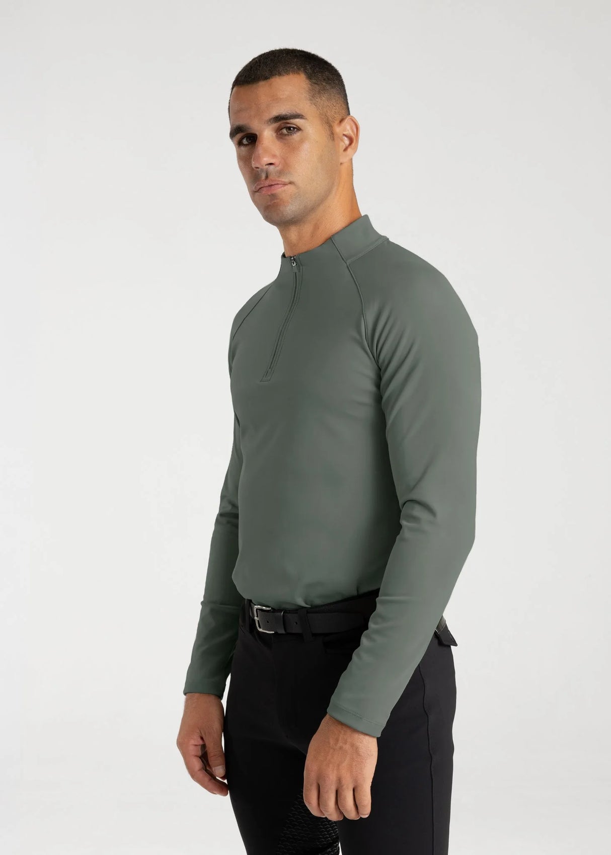 Maximilian Code Long Sleeve Base Layer Ivy