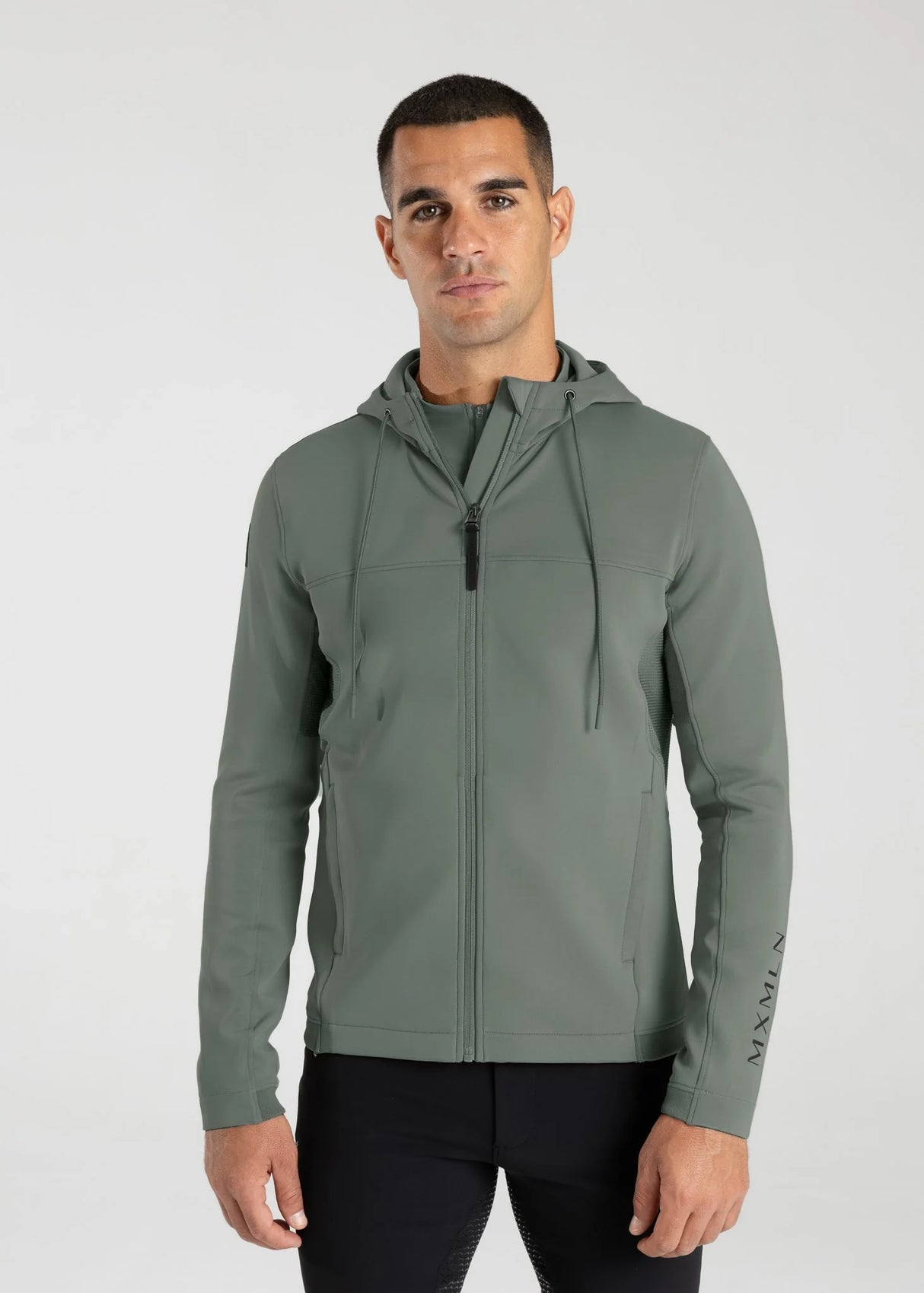 Maximilian Club Zip Hoodie Ivy