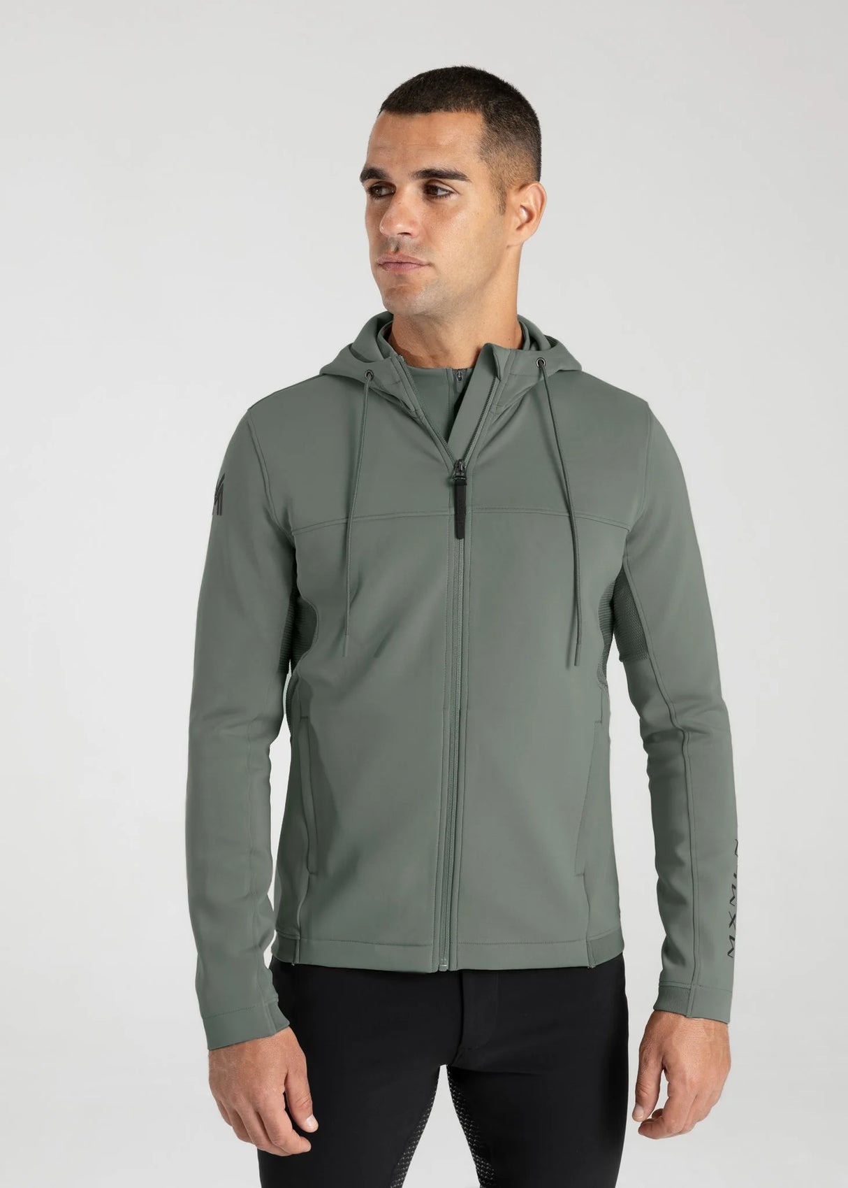 Maximilian Club Zip Hoodie Ivy
