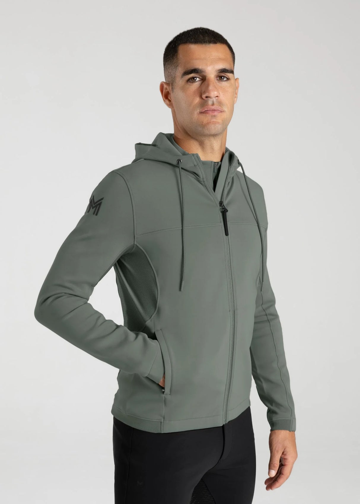 Maximilian Club Zip Hoodie Ivy