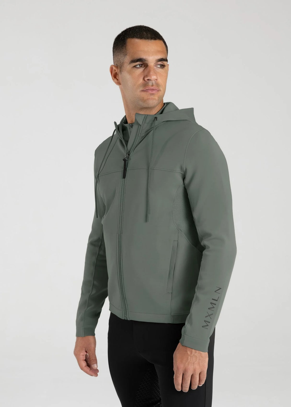 Maximilian Club Zip Hoodie Ivy