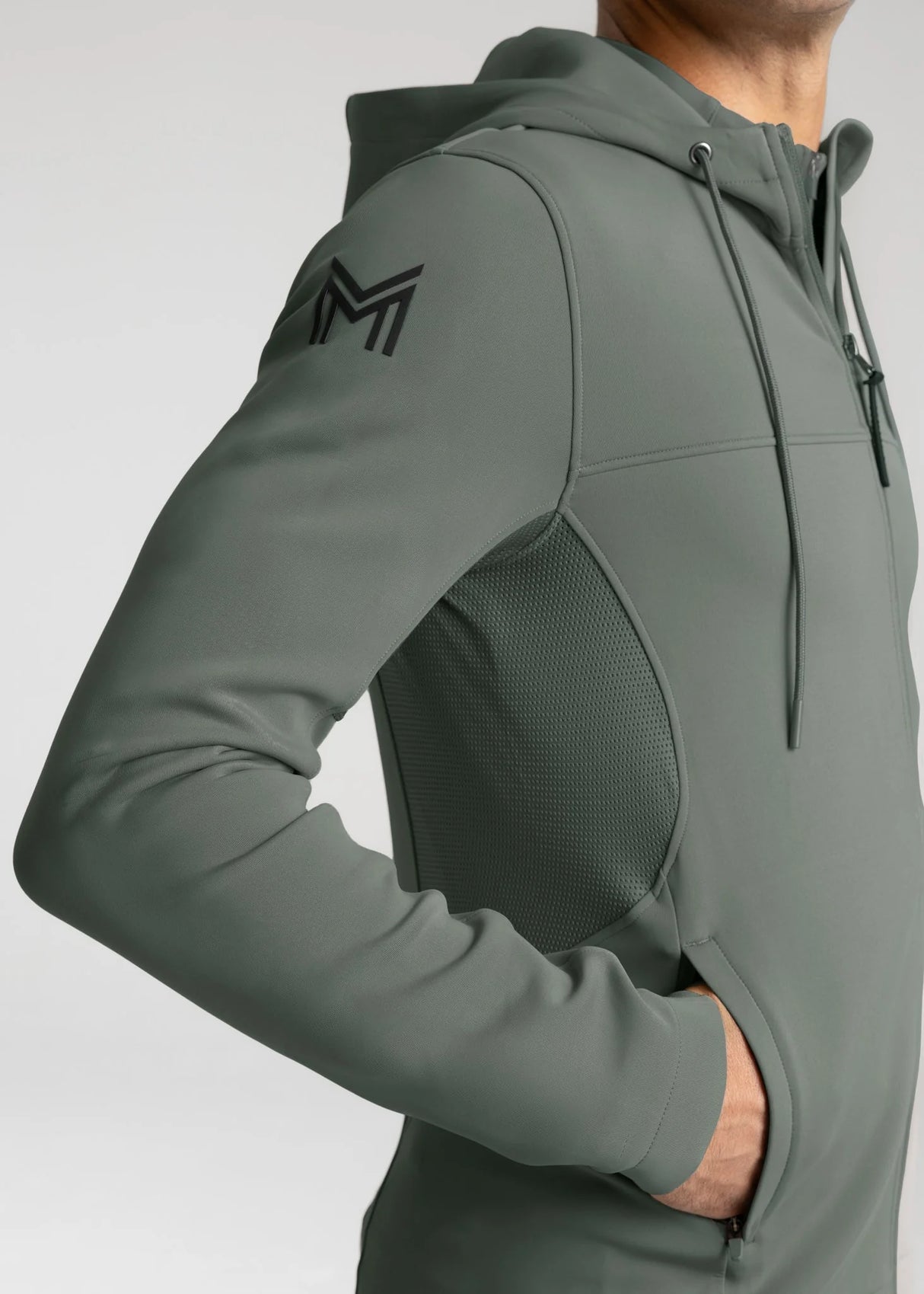 Maximilian Club Zip Hoodie Ivy