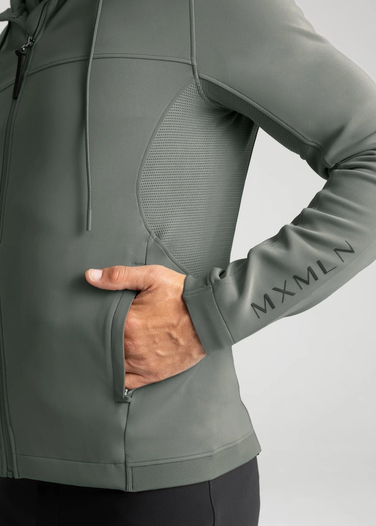 Maximilian Club Zip Hoodie Ivy