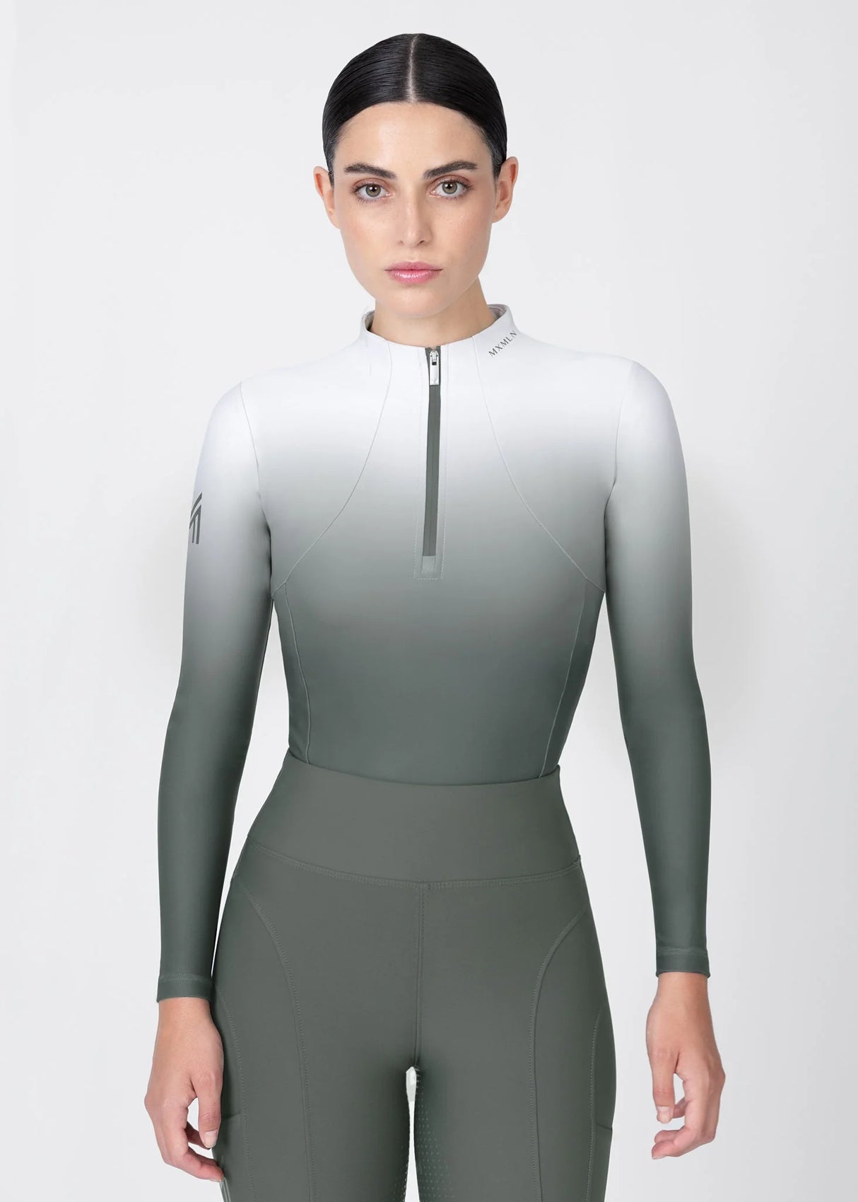 Maximilian Ombré Long Sleeve Base Layer Ivy