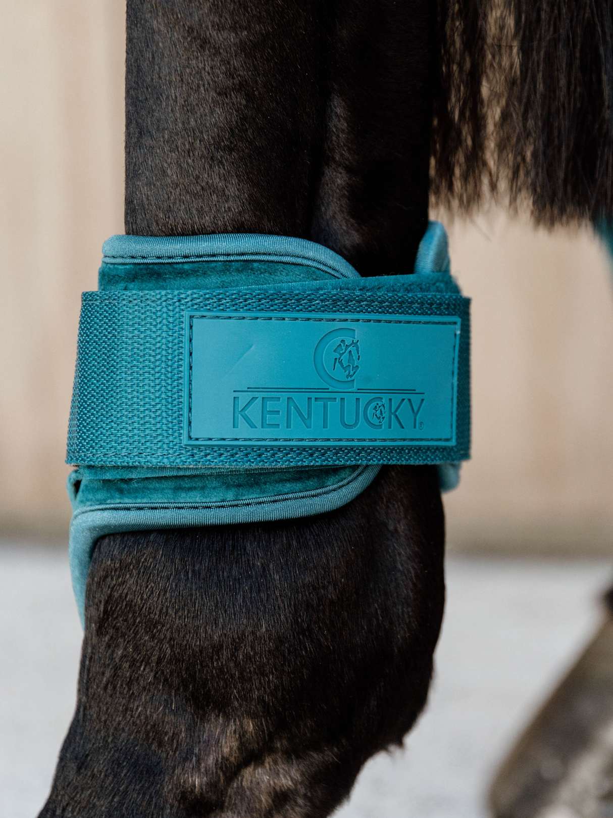 Kentucky Velvet Bamboo Tendon & Fetlock Boots Emerald