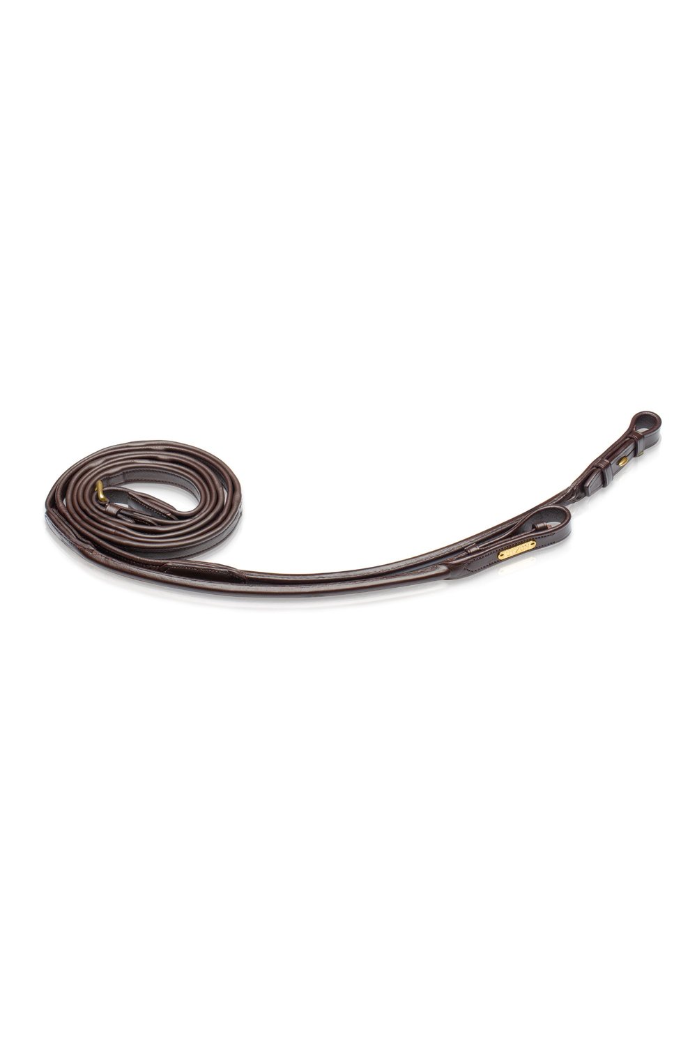 Utzon Equestrian Rolled Leather Padded Reins