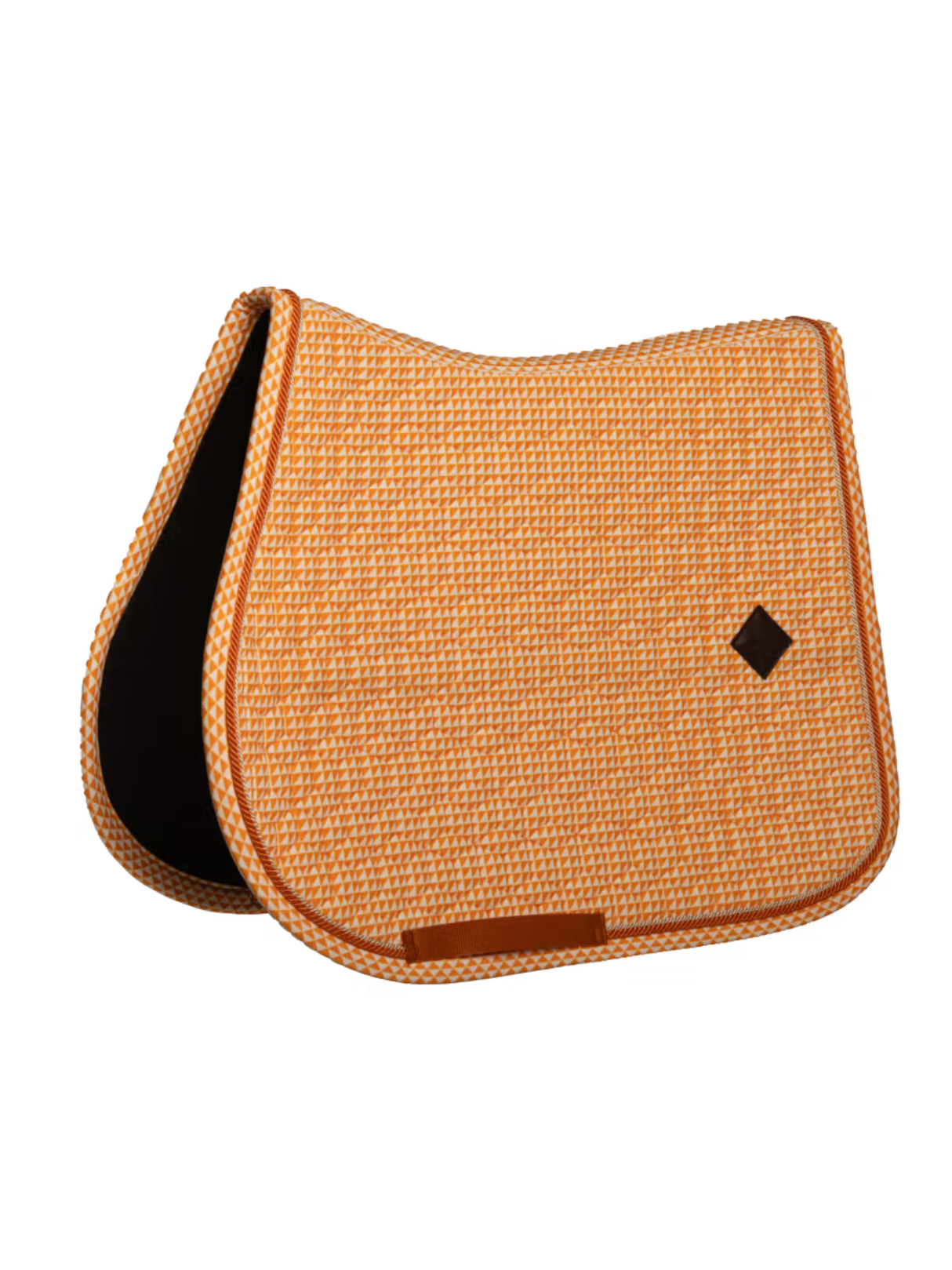 Kentucky Velvet Printing Jump Saddle Pad Orange