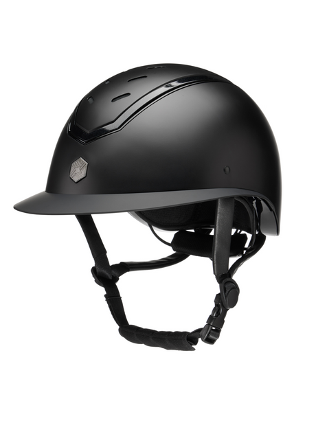 Charles Owen Kylo Helmet Black Matte/Black Gloss