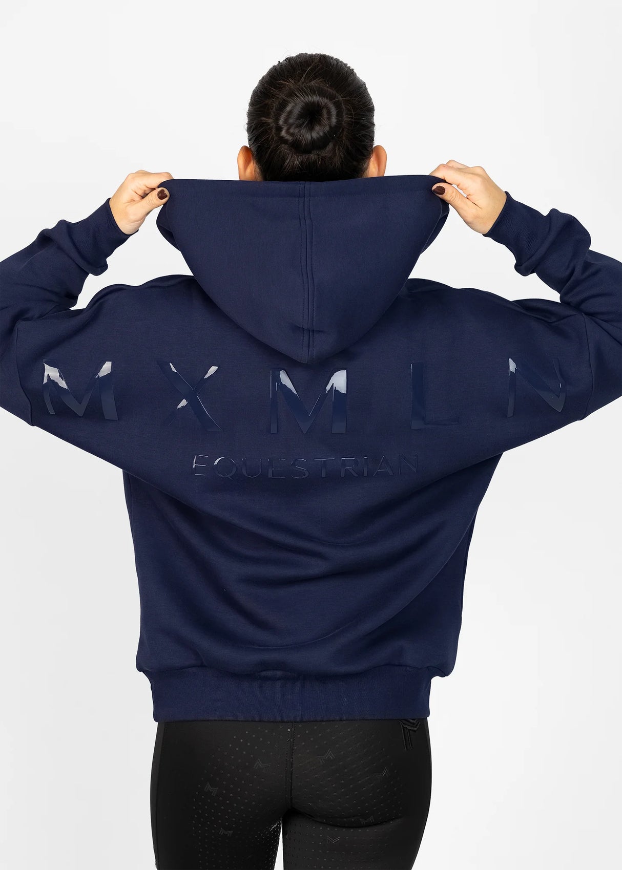 Maximilian Icon Oversized Hoodie Navy