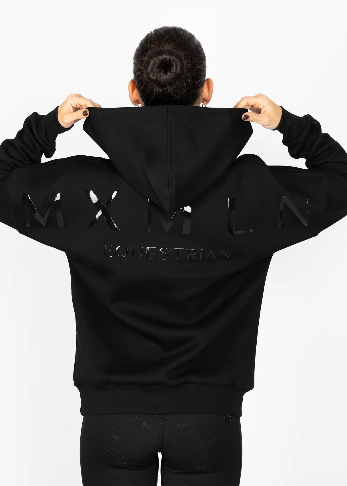 Maximilian Icon Oversized Hoodie Black