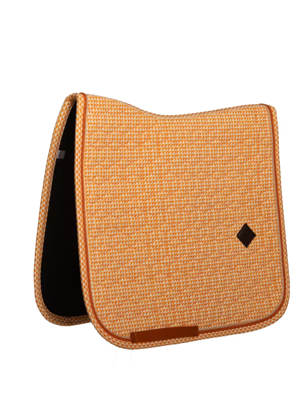 Kentucky Velvet Printing Dressage Saddle Pad Orange