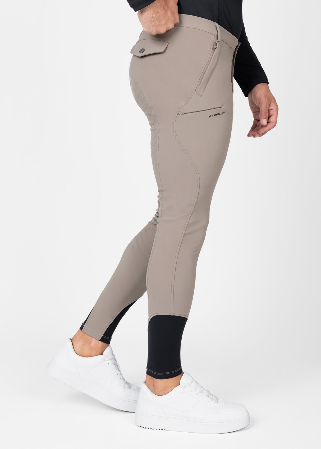 Maximilian Vector Breeches Taupe