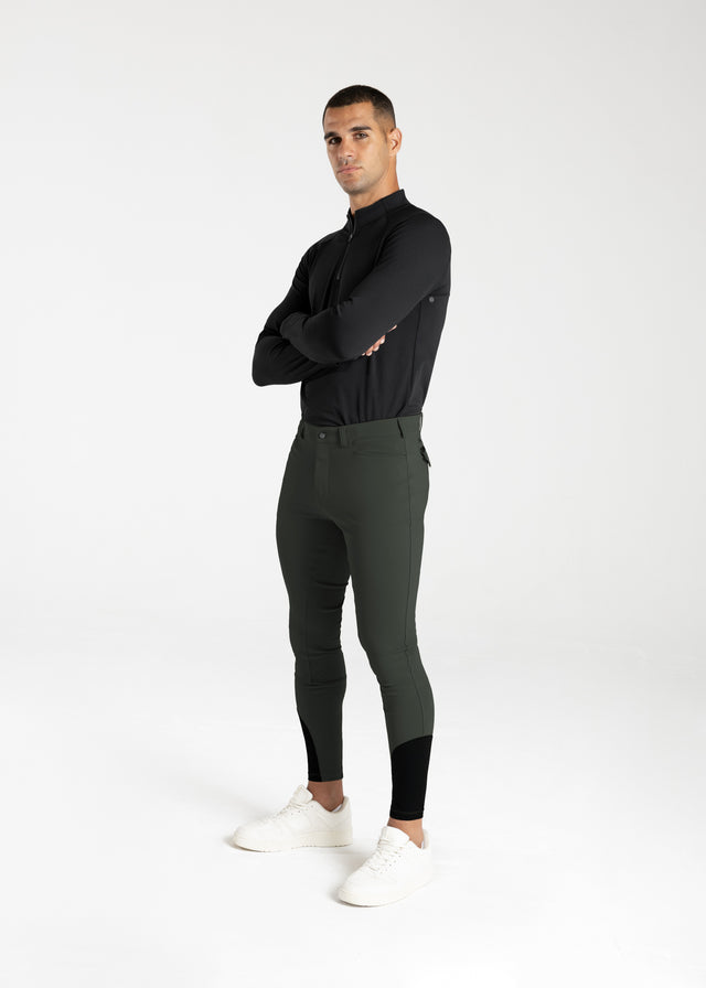 Maximilian Performance Breeches Hunter Green