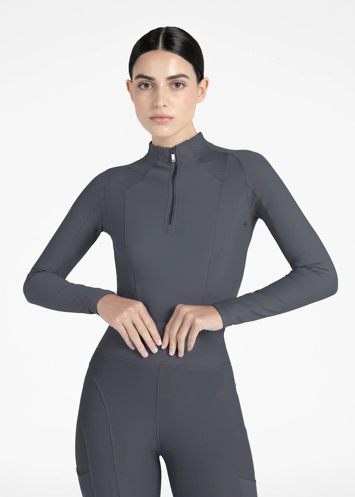 Maximilian Frame Long Sleeve Base Layer Graphite