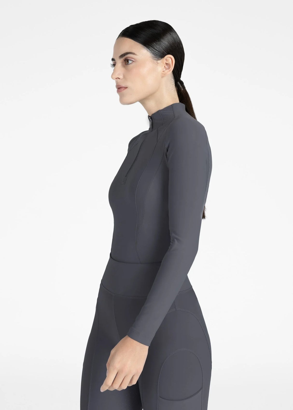 Maximilian Frame Long Sleeve Base Layer Graphite