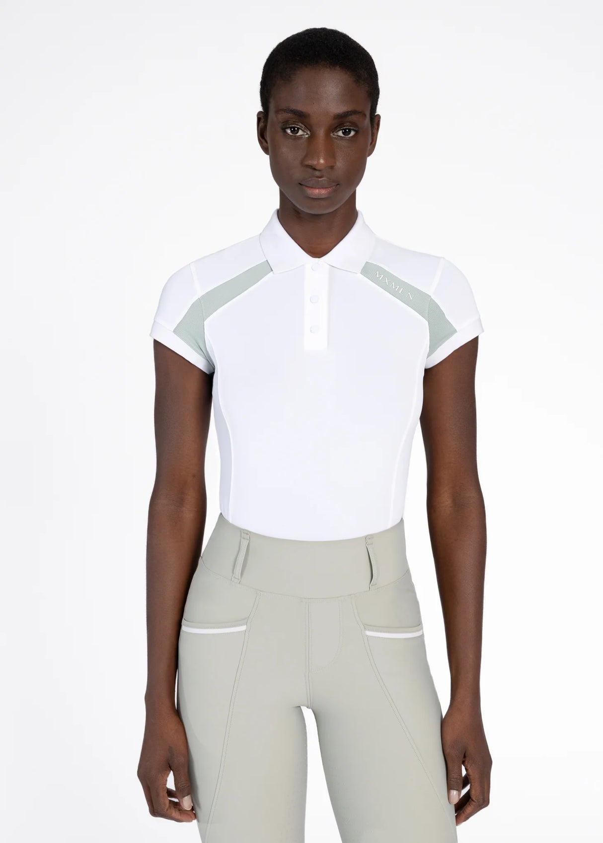 Maximilian Aveen Polo Shirt White/Laurel