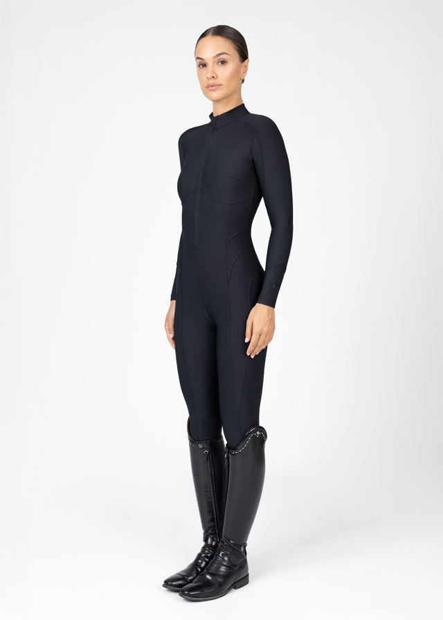 Maximilian Femme Riding Jumpsuit Black