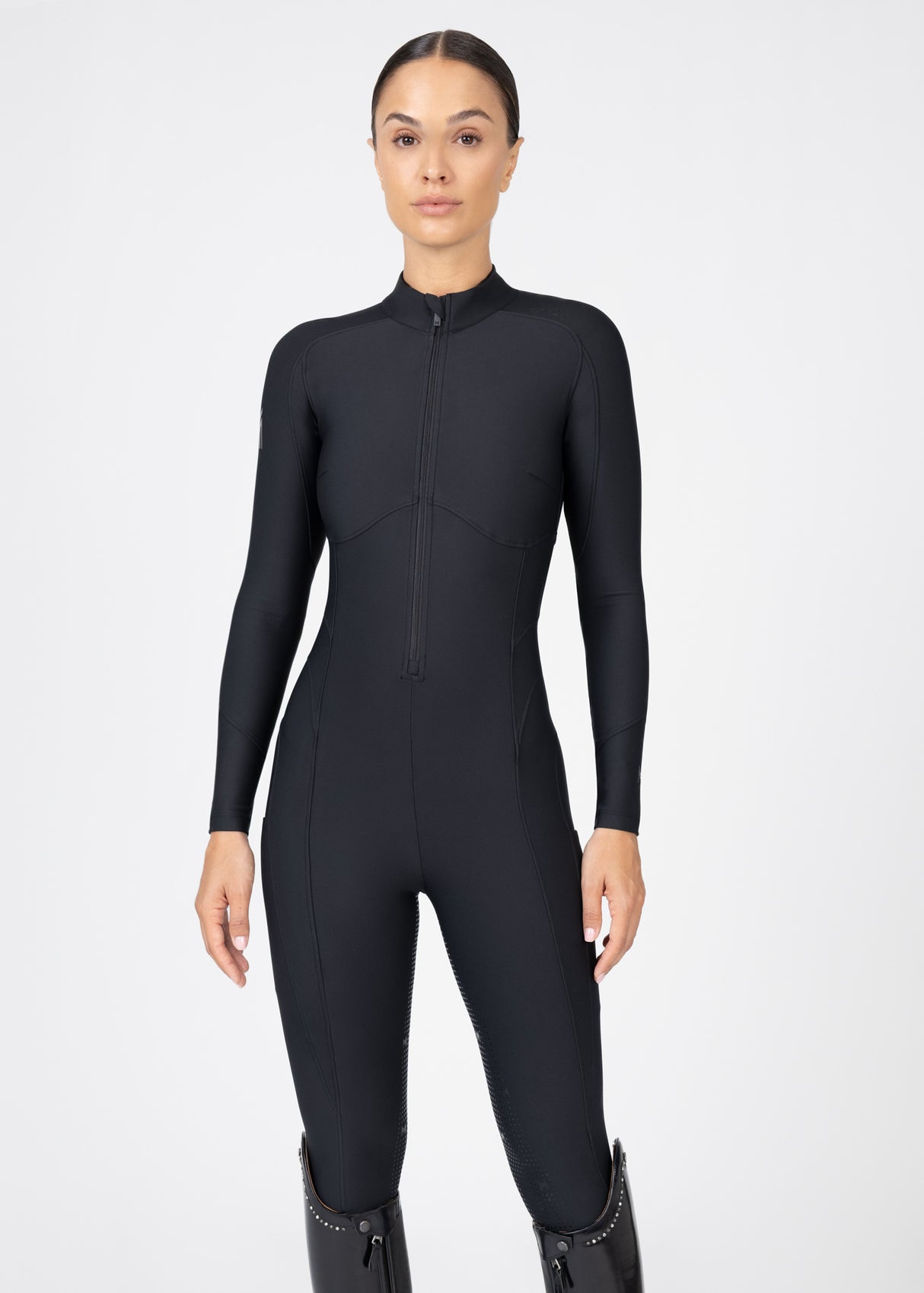 Maximilian Femme Riding Jumpsuit Black